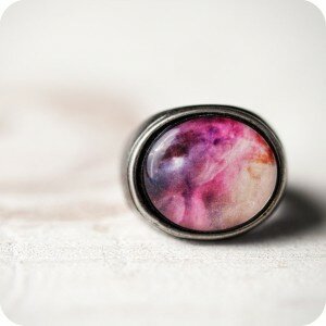Кольцо Nebula Pink